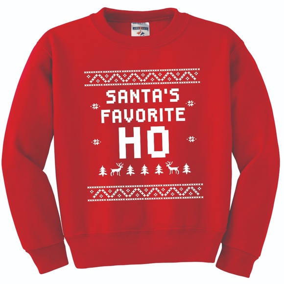 NWT Santa's Favorite HO Ugly Christmas Sweater - Picture 2 of 3